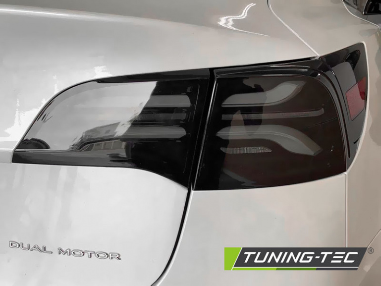 Voll LED Upgrade Design Rückleuchten für Tesla Model 3 / Model Y 17-20 schwarz/rauch